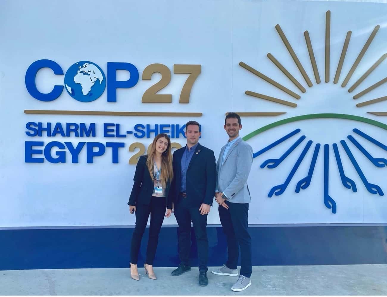 Three members of UNICC team on the ground in Sharm El Sheikh to help UNFCCC with conference optimization.