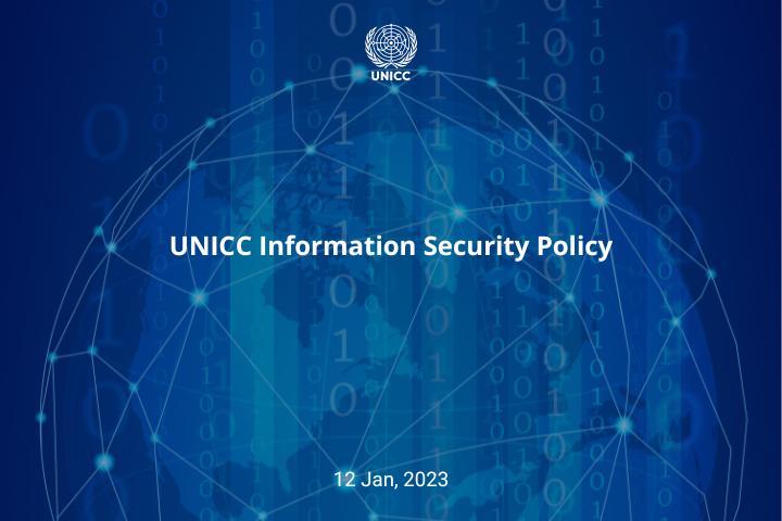 UNICC Information Security Policy