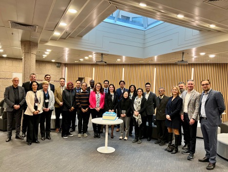 Group photo depicting participants of roundtable event in Geneva to showcase the achievements of their strong and evolving partnership between UNICC and ServiceNow over the past few years.