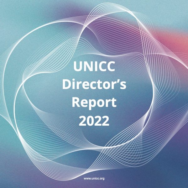 UNICC Director's Report 2022 Cover image