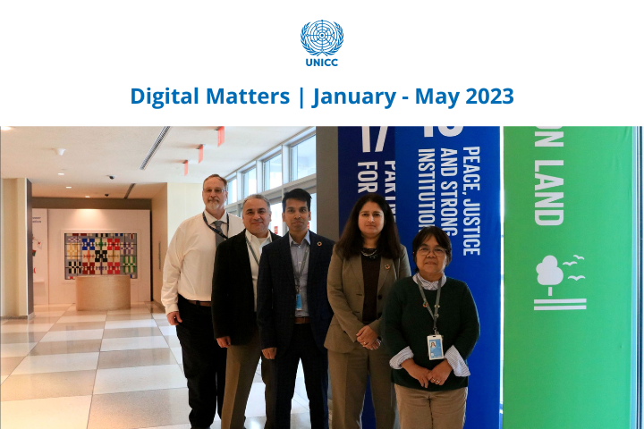 UNICC Digital Matters | January – May 2023