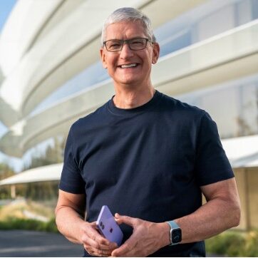 Portrait of Tim Cook