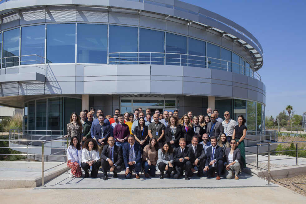 Group photo at UNICC OF3 Valencia, Spain