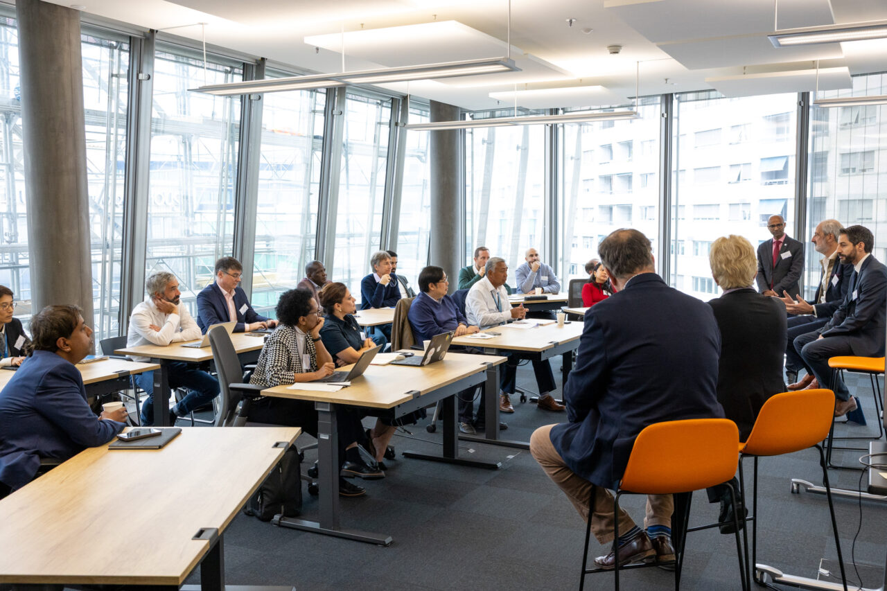 Breakout room of the Forum, panel discussion on Digital Transformation in Financial and Treasury Management