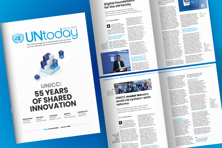 UN Today: UNICC 55 Years of Shared Innovation