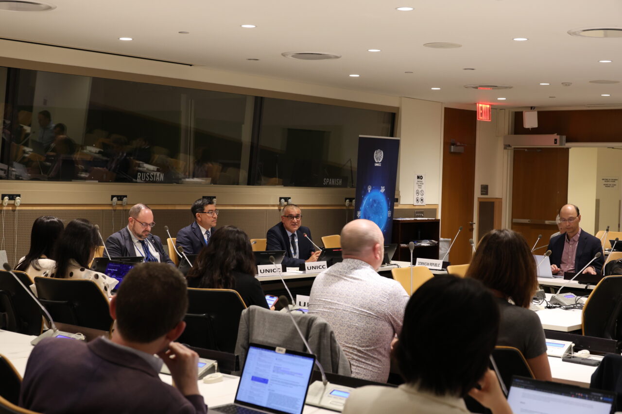 Anish Sethi, Chief of Digital Solutions Centre delivers the opening remarks.