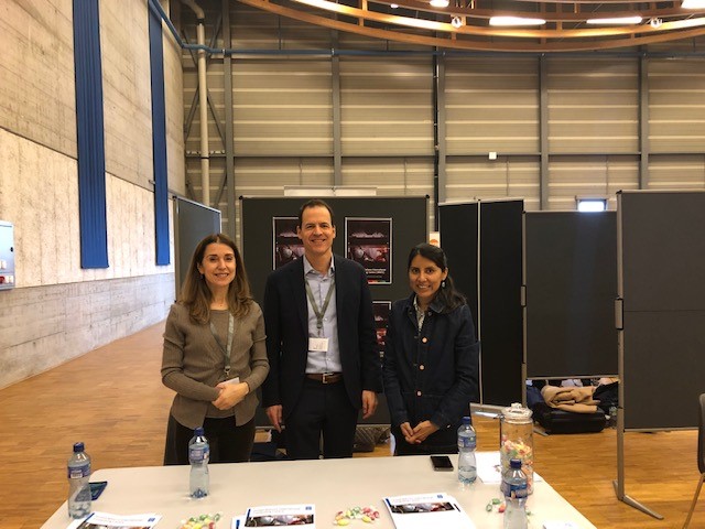 UNICC's Frederic, Dimitra and Amalia at Swiss International Career Day 2022 ICD2022