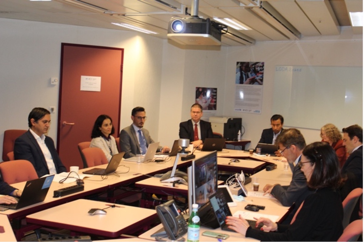 Partners in the New York Office during UNICC's 109th Management Committee meeting.