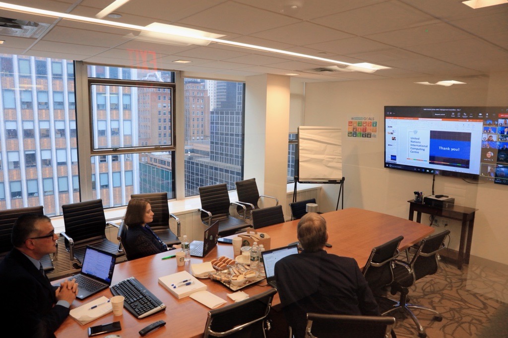 Partners in the New York Office during UNICC's 109th Management Committee meeting.