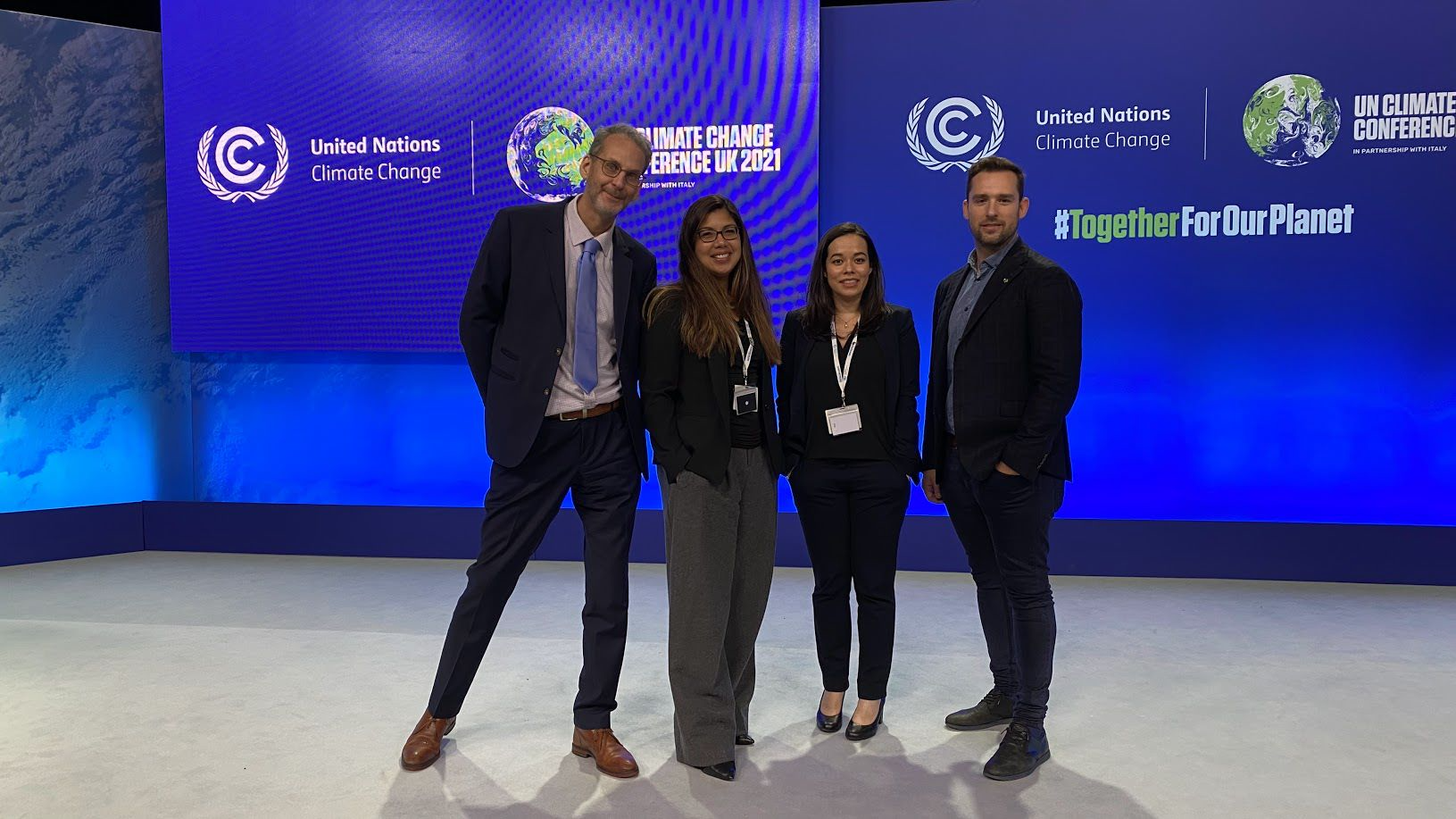 UNICC team on site at COP26 to deliver digital solutions to UNFCCC