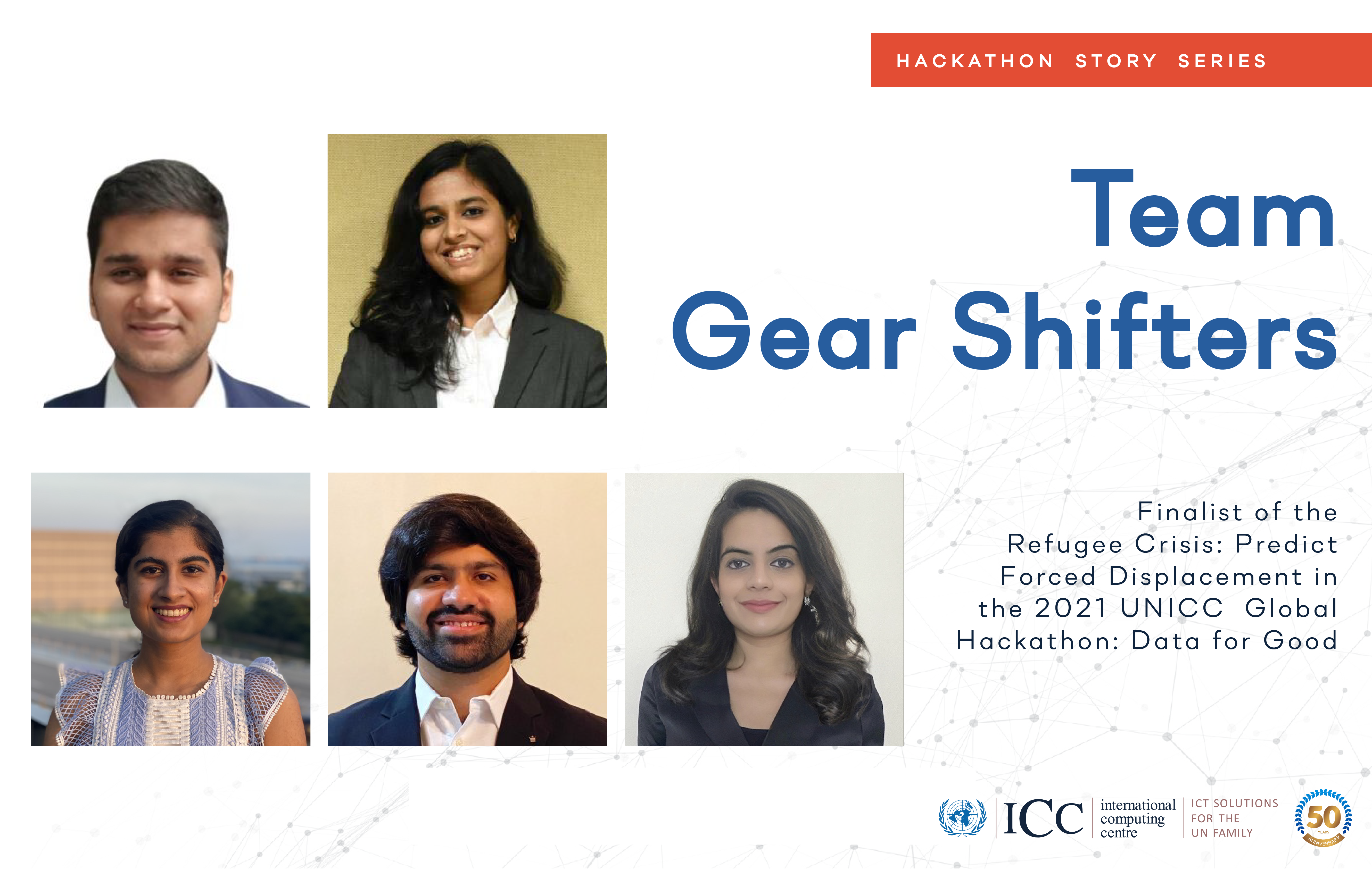 Getting into Gear: Team Gear Shifters of Columbia University Present as Finalists in UNICC Data for Good Hackathon