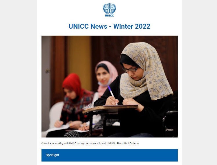 UNICC News Digest Winter 2022
